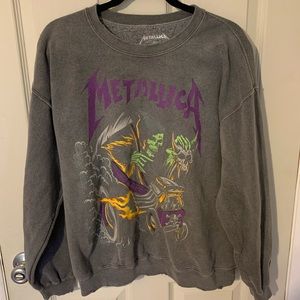 Urban Outfitters Metallica sweatshirt size XL